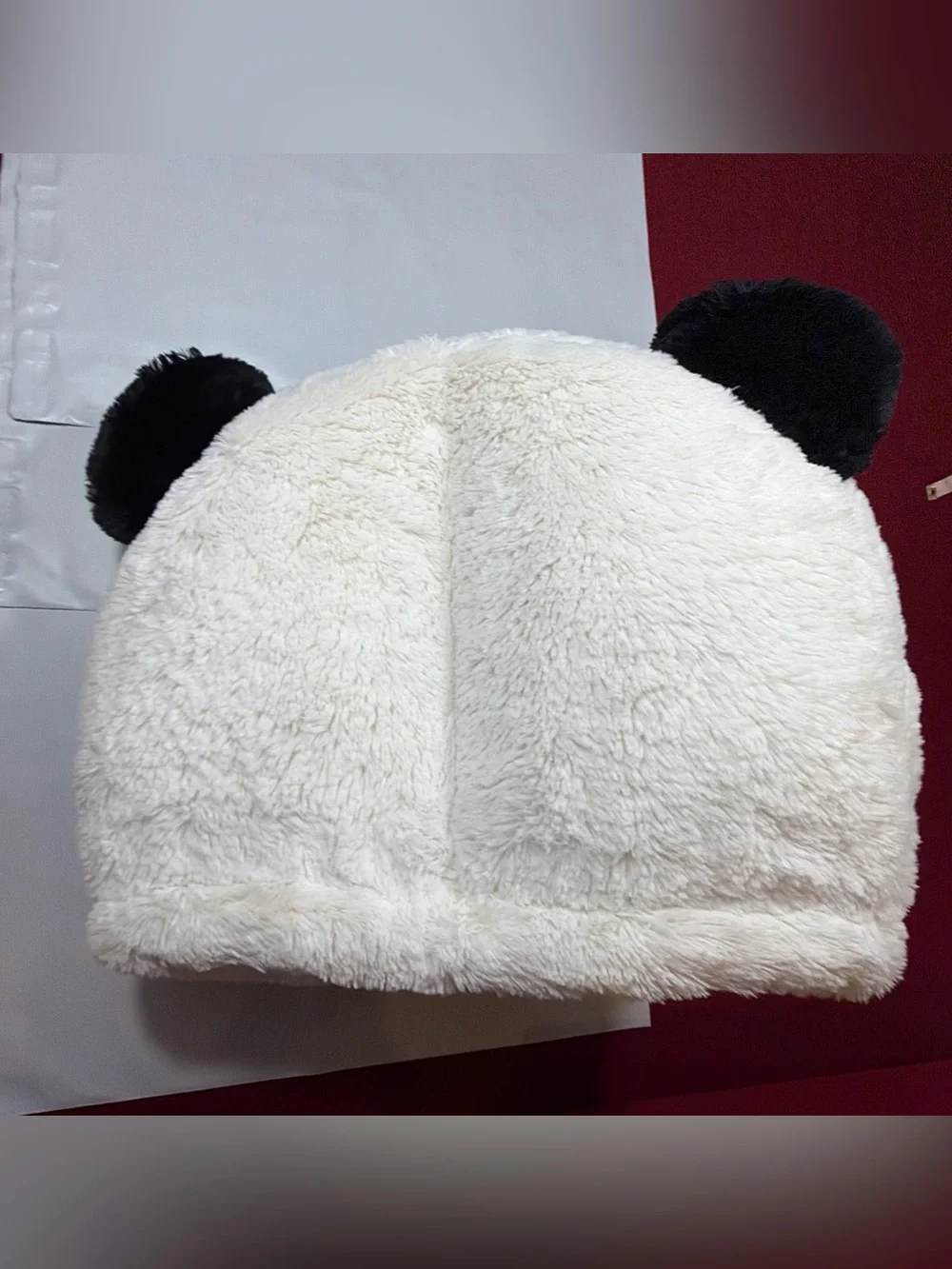 Panda Mascot Costume Black Full Head Maskimals Plush Party Mask Masquerade adult